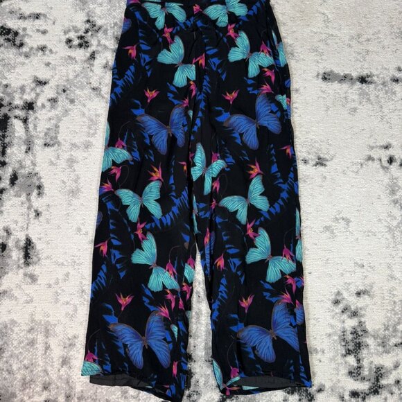 Kenzo Pants - Vintage KENZO JUNGLE Butterflies Viscose Leggings